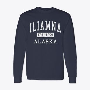Iliamna Alaska Classic Established Classic Long Sleeve T-Shirt