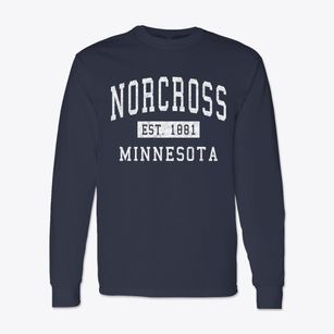 Norcross Minnesota Classic Established Classic Long Sleeve T-Shirt