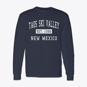 Taos Ski Valley New Mexico Classic Established Classic Long Sleeve T-Shirt
