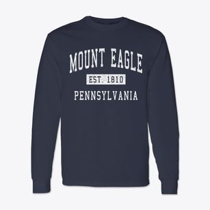 Mount Eagle Pennsylvania Classic Established Classic Long Sleeve T-Shirt