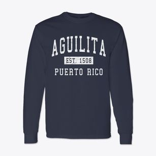 Aguilita Puerto Rico Classic Established Classic Long Sleeve T-Shirt