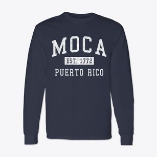 Moca Puerto Rico Classic Established Classic Long Sleeve T-Shirt