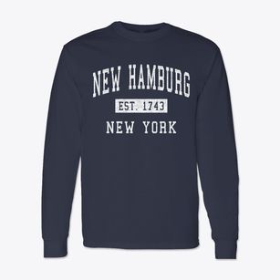 New Hamburg New York Classic Established Classic Long Sleeve T-Shirt