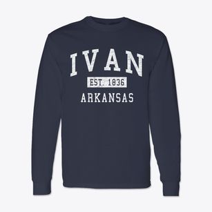 Ivan Arkansas Classic Established Classic Long Sleeve T-Shirt