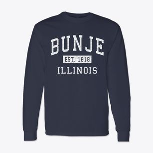 Bunje Illinois Classic Established Classic Long Sleeve T-Shirt
