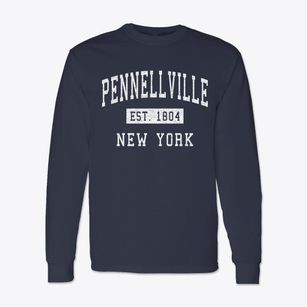 Pennellville New York Classic Established Classic Long Sleeve T-Shirt