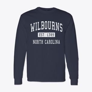 Wilbourns North Carolina Classic Established Classic Long Sleeve T-Shirt