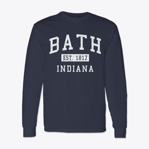 Bath Indiana Classic Established Classic Long Sleeve T-Shirt