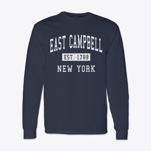 East Campbell New York Classic Established Classic Long Sleeve T-Shirt