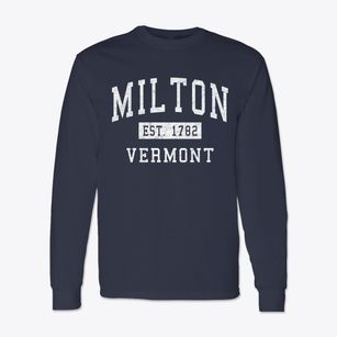 Milton Vermont Classic Established Classic Long Sleeve T-Shirt