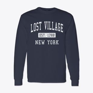Lost Village New York Classic Established Classic Long Sleeve T-Shirt