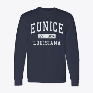 Eunice Louisiana Classic Established Classic Long Sleeve T-Shirt