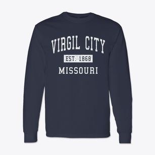 Virgil City Missouri Classic Established Classic Long Sleeve T-Shirt