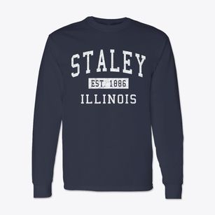 Staley Illinois Classic Established Classic Long Sleeve T-Shirt