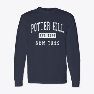 Potter Hill New York Classic Established Classic Long Sleeve T-Shirt