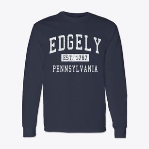 Edgely Pennsylvania Classic Established Classic Long Sleeve T-Shirt