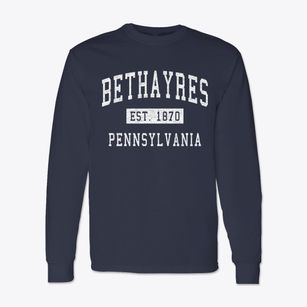 Bethayres Pennsylvania Classic Established Classic Long Sleeve T-Shirt