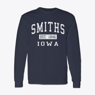 Smiths Iowa Classic Established Classic Long Sleeve T-Shirt