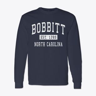 Bobbitt North Carolina Classic Established Classic Long Sleeve T-Shirt