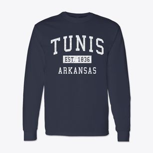Tunis Arkansas Classic Established Classic Long Sleeve T-Shirt