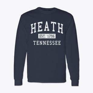 Heath Tennessee Classic Established Classic Long Sleeve T-Shirt