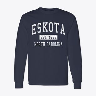 Eskota North Carolina Classic Established Classic Long Sleeve T-Shirt