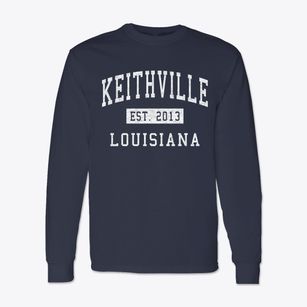 Keithville Louisiana Classic Established Classic Long Sleeve T-Shirt