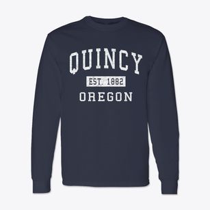 Quincy Oregon Classic Established Classic Long Sleeve T-Shirt