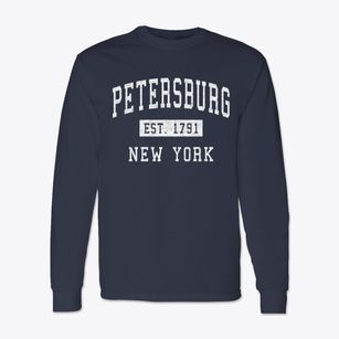 Petersburg New York Classic Established Classic Long Sleeve T-Shirt