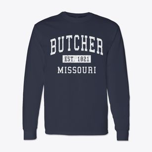 Butcher Missouri Classic Established Classic Long Sleeve T-Shirt