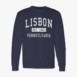 Lisbon Pennsylvania Classic Established Classic Long Sleeve T-Shirt