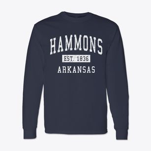 Hammons Arkansas Classic Established Classic Long Sleeve T-Shirt