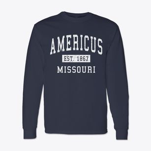 Americus Missouri Classic Established Classic Long Sleeve T-Shirt