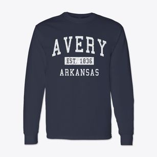 Avery Arkansas Classic Established Classic Long Sleeve T-Shirt