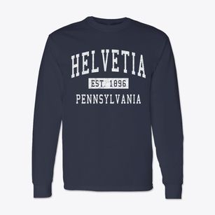 Helvetia Pennsylvania Classic Established Classic Long Sleeve T-Shirt