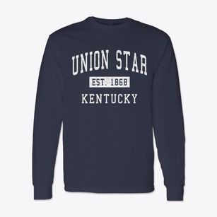 Union Star Kentucky Classic Established Classic Long Sleeve T-Shirt