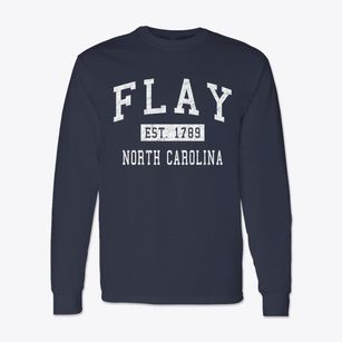 Flay North Carolina Classic Established Classic Long Sleeve T-Shirt