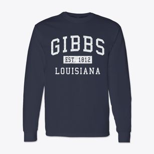 Gibbs Louisiana Classic Established Classic Long Sleeve T-Shirt
