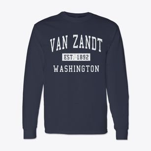 Van Zandt Washington Classic Established Classic Long Sleeve T-Shirt