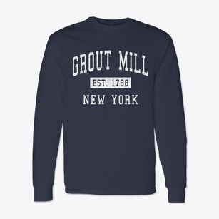 Grout Mill New York Classic Established Classic Long Sleeve T-Shirt