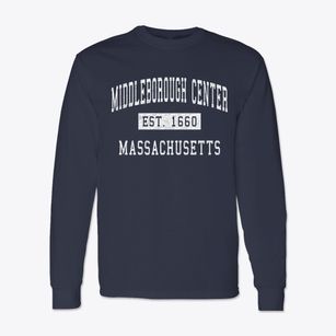 Middleborough Center Massachusetts Classic Established Classic Long Sleeve T-Shirt