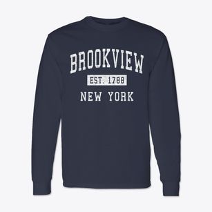 Brookview New York Classic Established Classic Long Sleeve T-Shirt