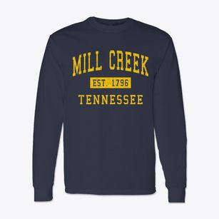 Mill Creek Tennessee Classic Established Classic Long Sleeve T-Shirt