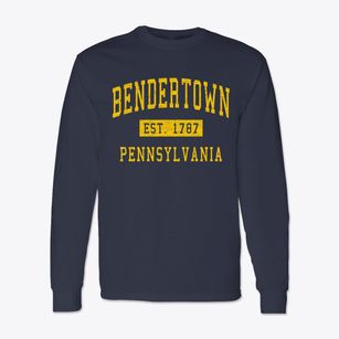 Bendertown Pennsylvania Classic Established Classic Long Sleeve T-Shirt