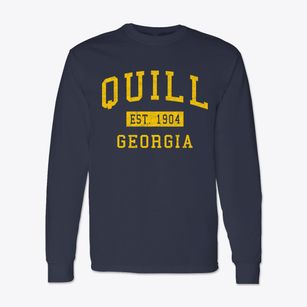 Quill Georgia Classic Established Classic Long Sleeve T-Shirt