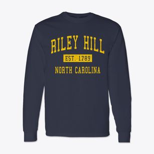 Riley Hill North Carolina Classic Established Classic Long Sleeve T-Shirt