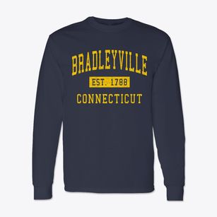 Bradleyville Connecticut Classic Established Classic Long Sleeve T-Shirt