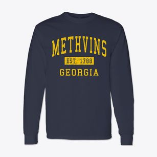 Methvins Georgia Classic Established Classic Long Sleeve T-Shirt