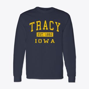 Tracy Iowa Classic Established Classic Long Sleeve T-Shirt