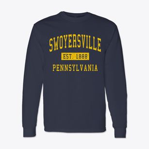 Swoyersville Pennsylvania Classic Established Classic Long Sleeve T-Shirt